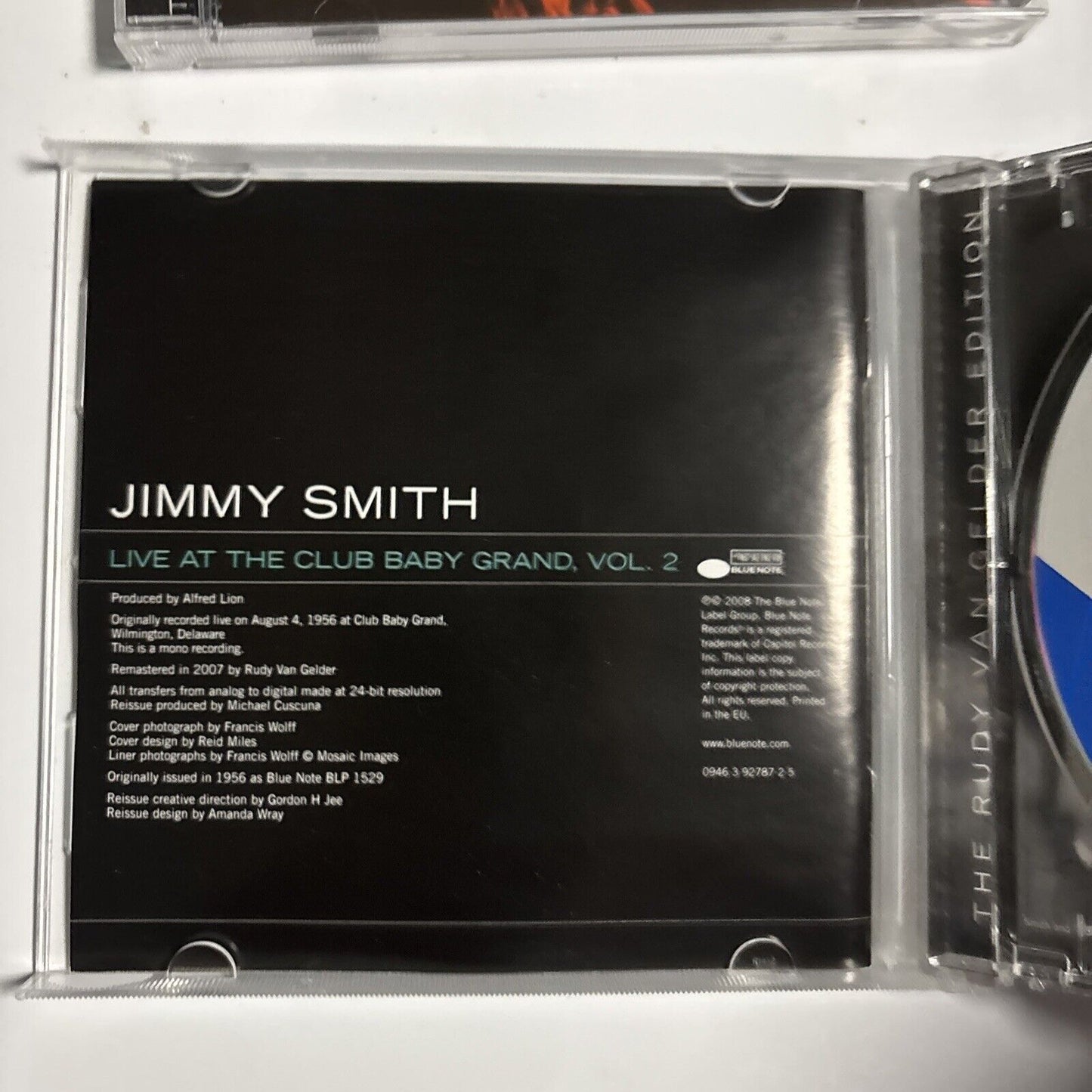 The Incredible Jimmy Smith – At Club "Baby Grand" Wilmington Vol 1 & 2 (CD 2008)
