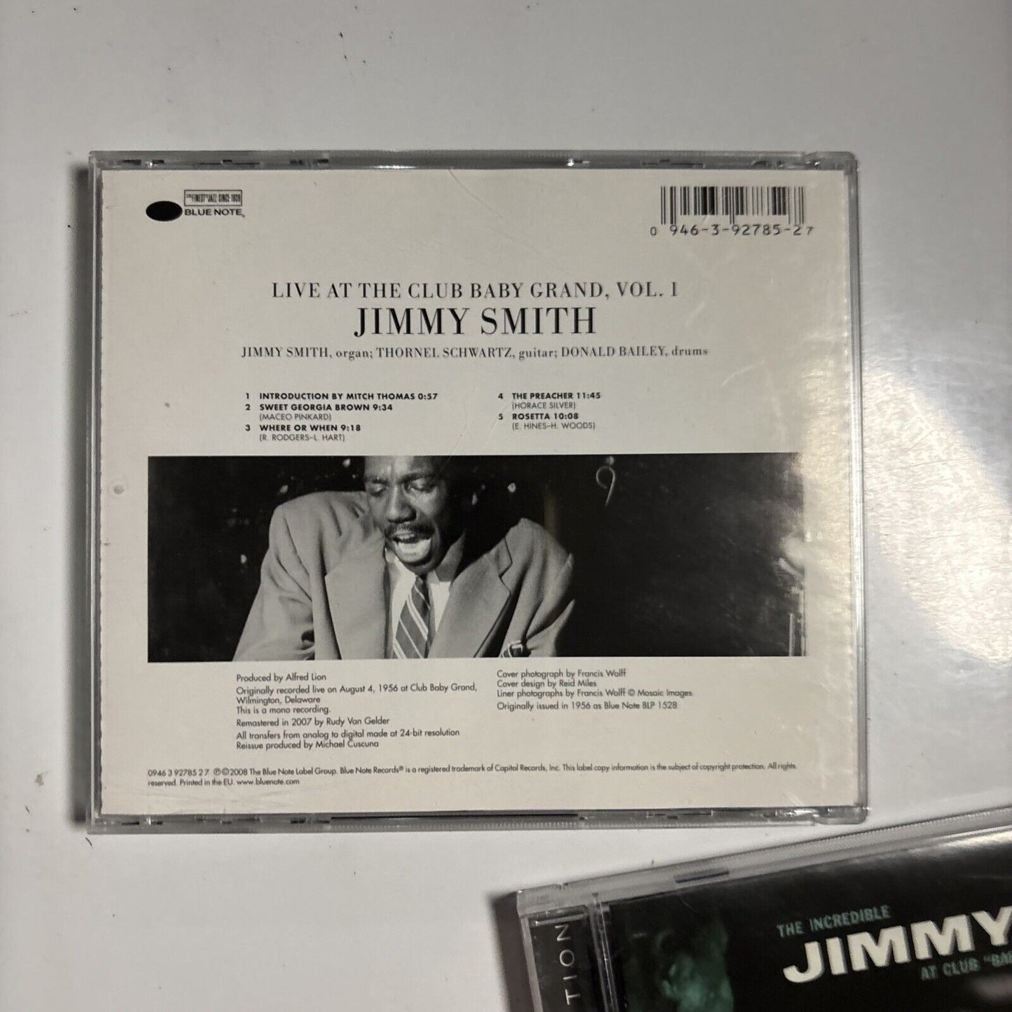 The Incredible Jimmy Smith – At Club "Baby Grand" Wilmington Vol 1 & 2 (CD 2008)