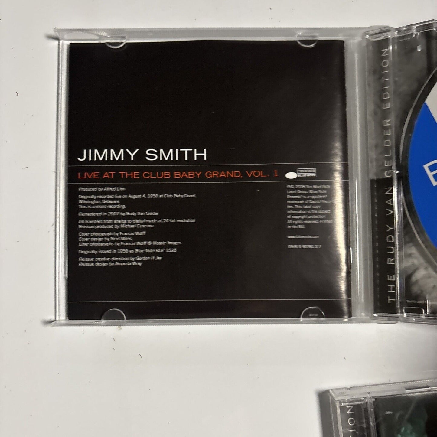 The Incredible Jimmy Smith – At Club "Baby Grand" Wilmington Vol 1 & 2 (CD 2008)
