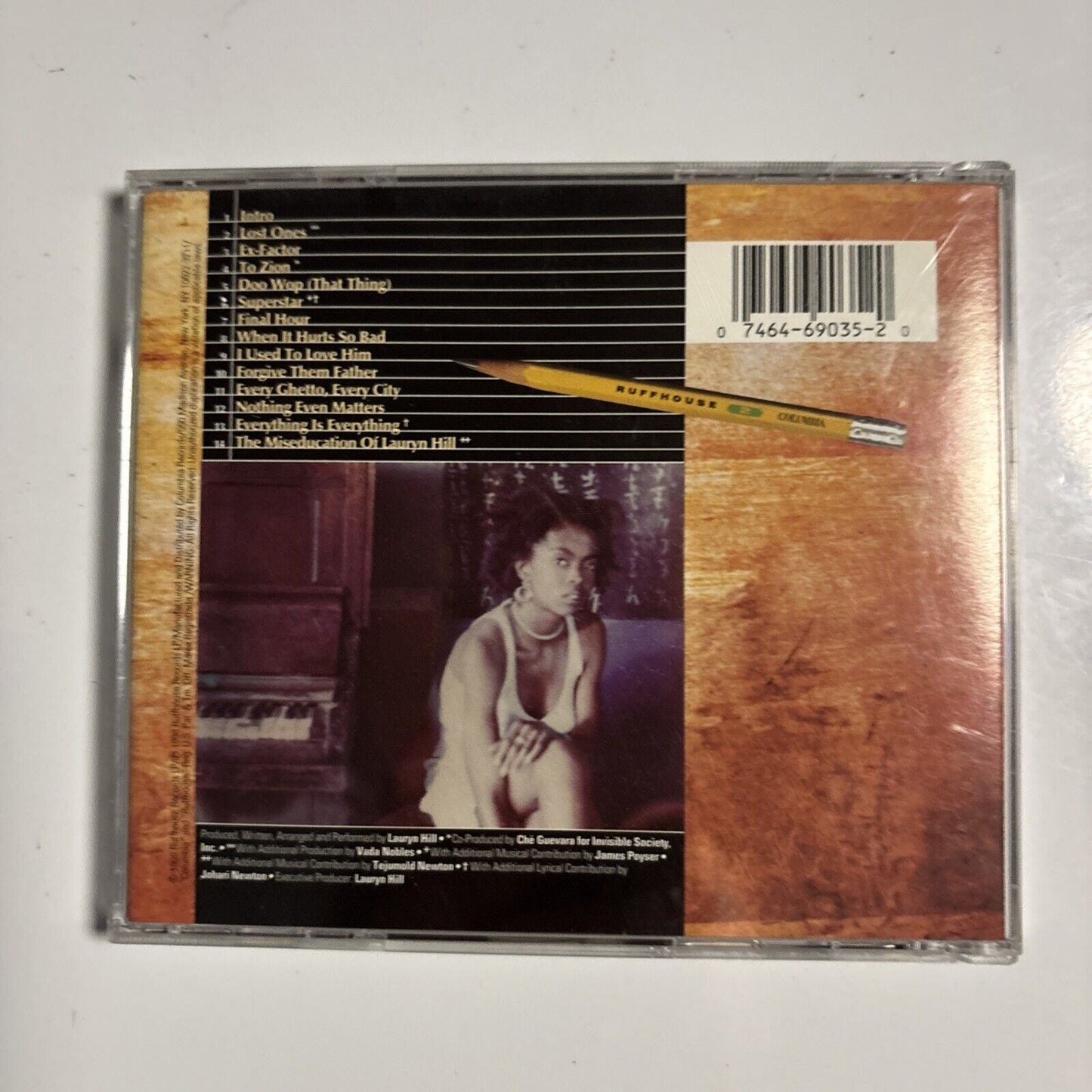 Lauryn Hill - The Miseducation Of Lauryn Hill (CD, 1998)  CK 69035