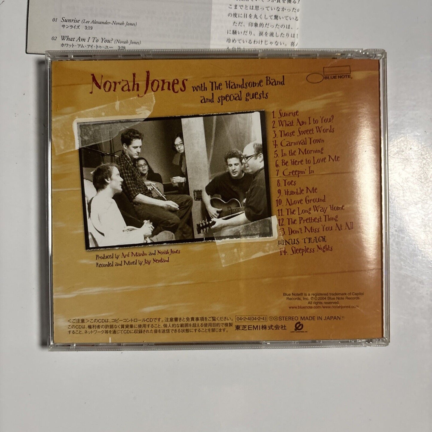 Norah Jones – Feels Like Home (CD, 2004) Japan tocp-67320
