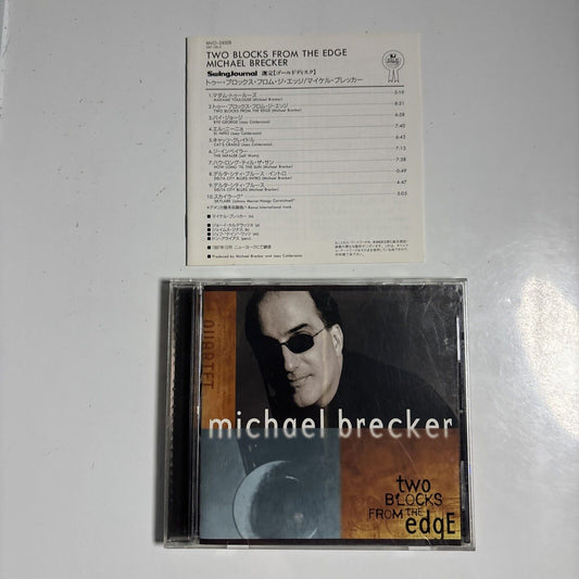 Michael Brecker – Two Blocks From The Edge (CD, 1998) Japan mvci-24008