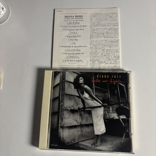 Diana Ross – Take Me Higher (CD, 1995) Japan tocp-8655