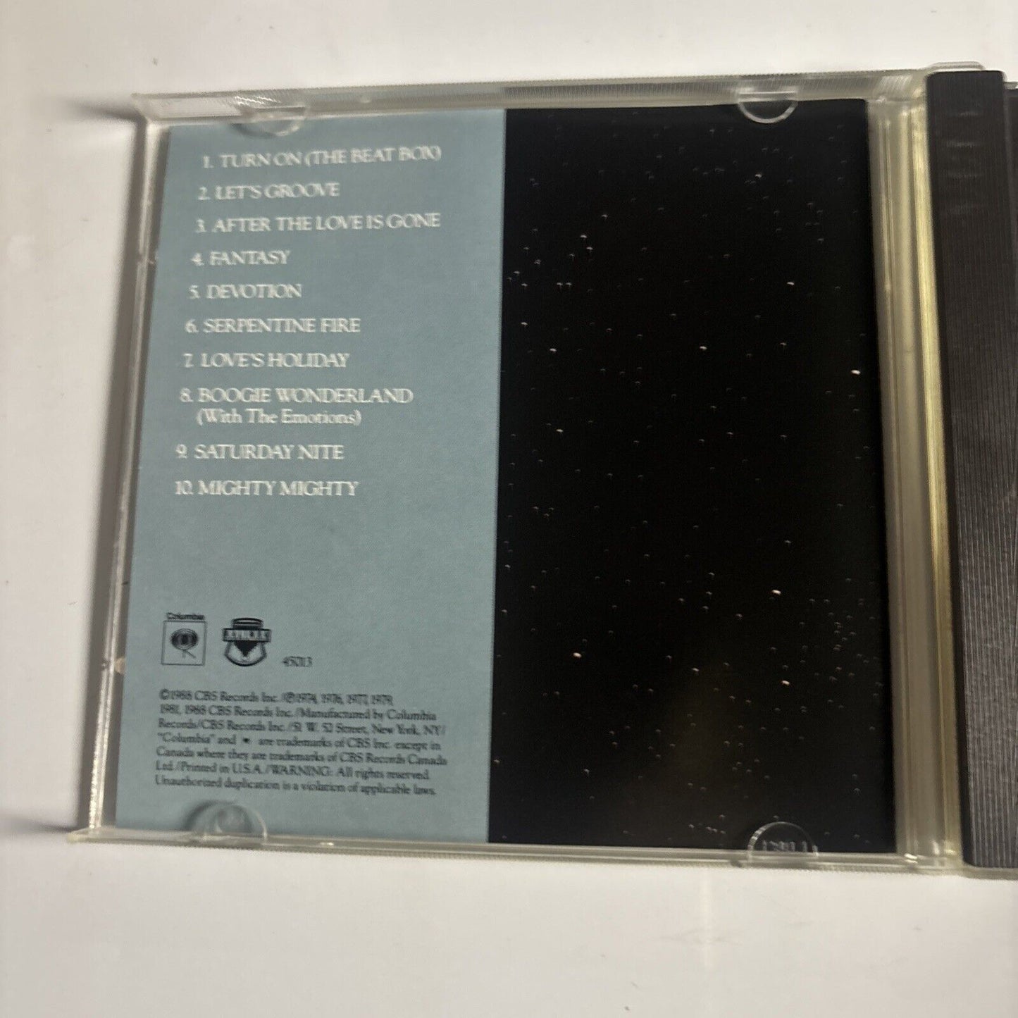 Earth, Wind & Fire - The Best Of Earth, Wind & Fire Vol. II (CD, 1988)  CK 45013