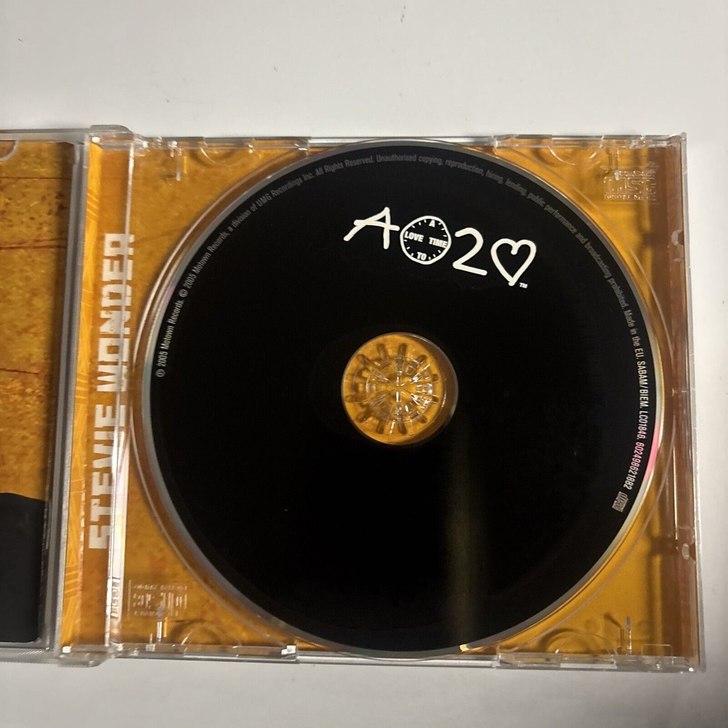 Stevie Wonder – A Time 2 Love (CD, 2005)  602498621882