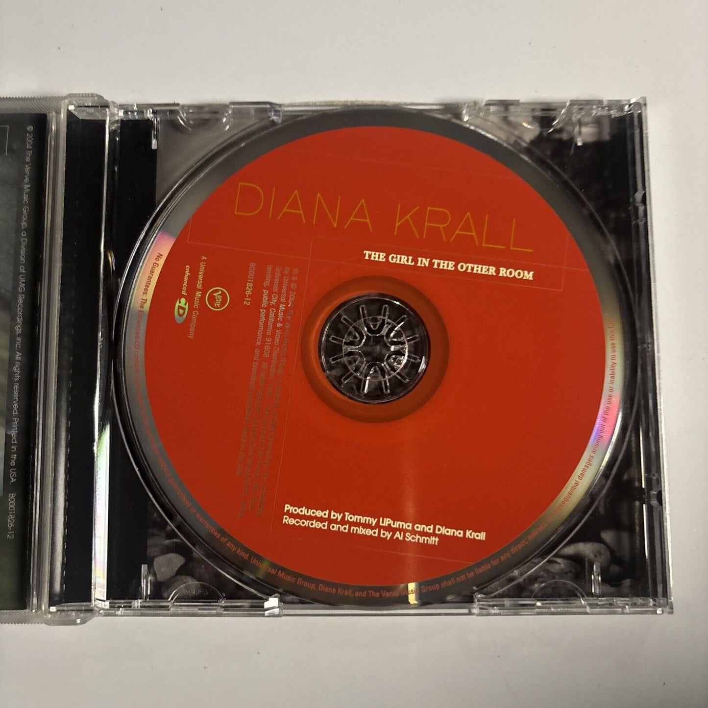 Diana Krall – The Girl In The Other Room (2004, UML Pressing, CD)  B0001826-12