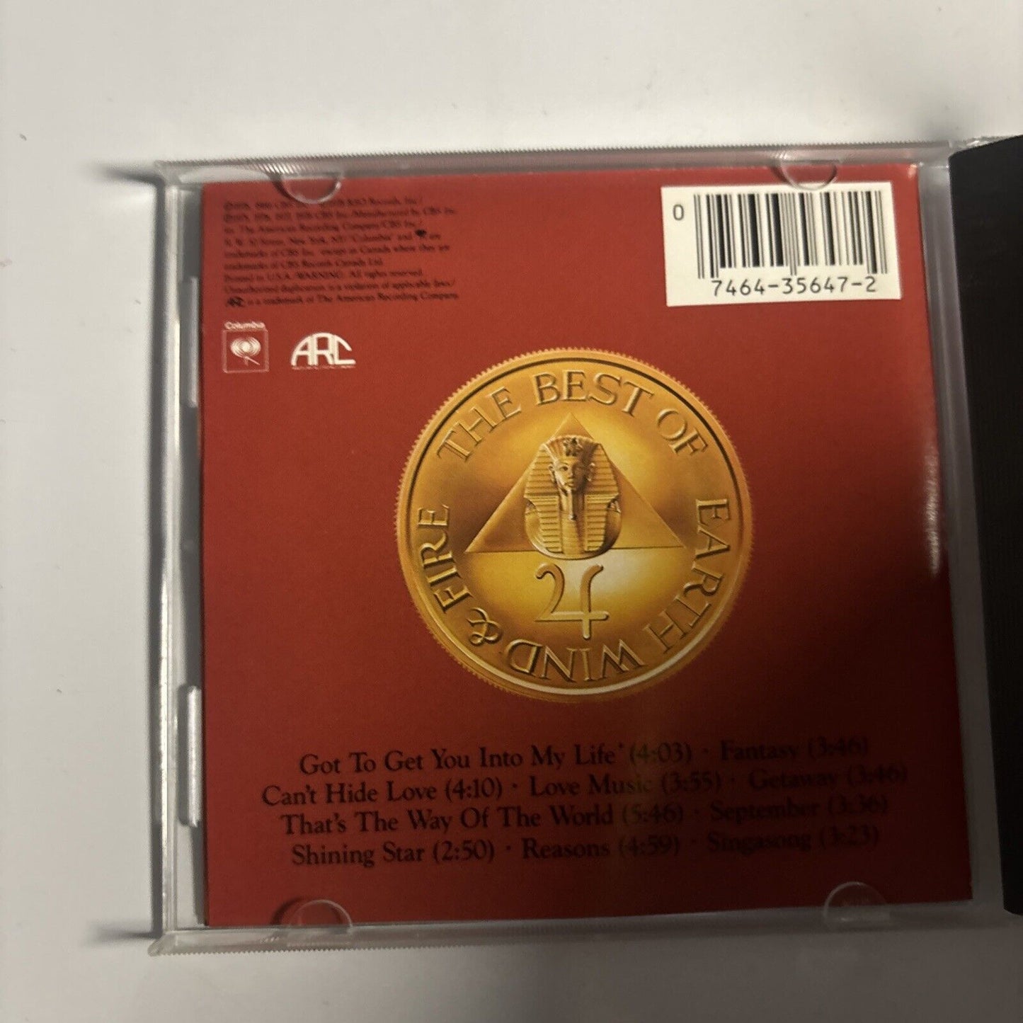 The Best Of Earth, Wind & Fire Vol. I (CD, 1978)  CK 35647