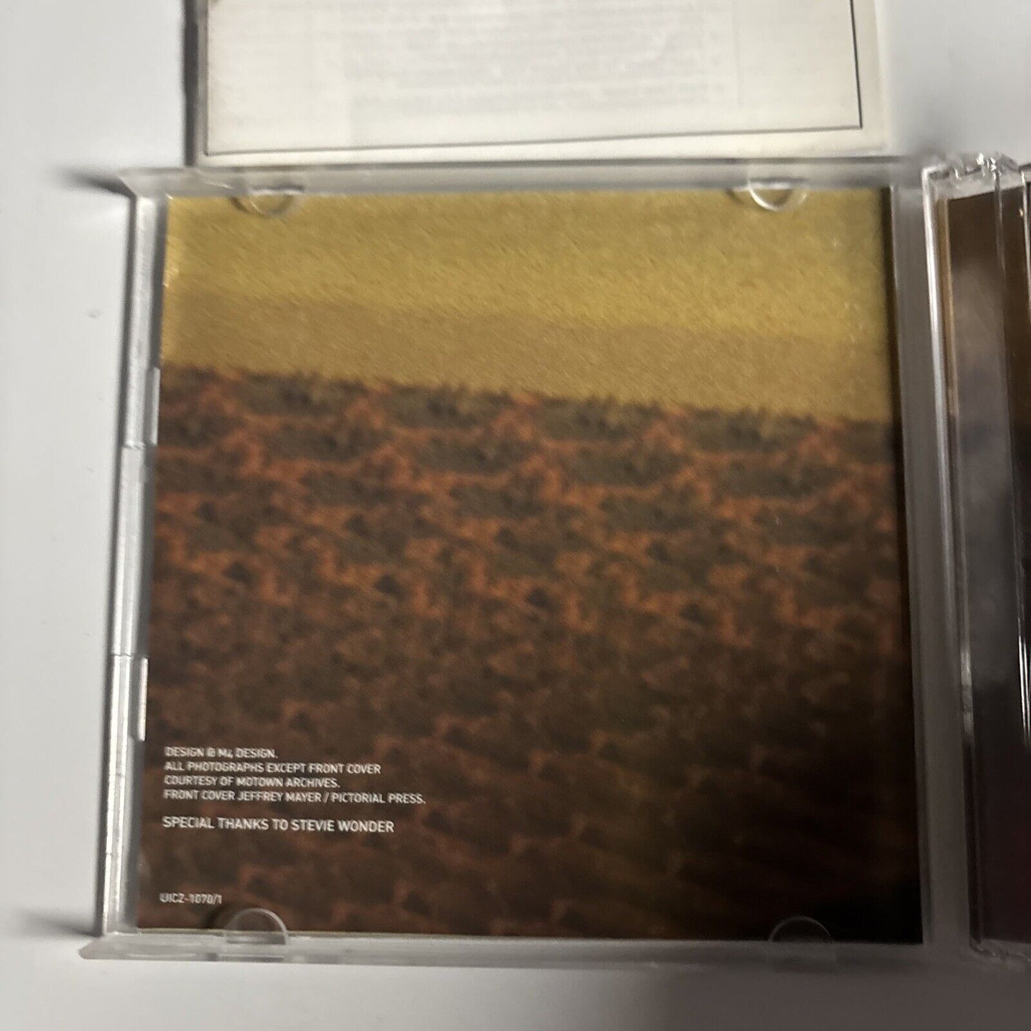 Stevie Wonder – The Definitive Collection (CD, 2003) Japan uicz-1070/1