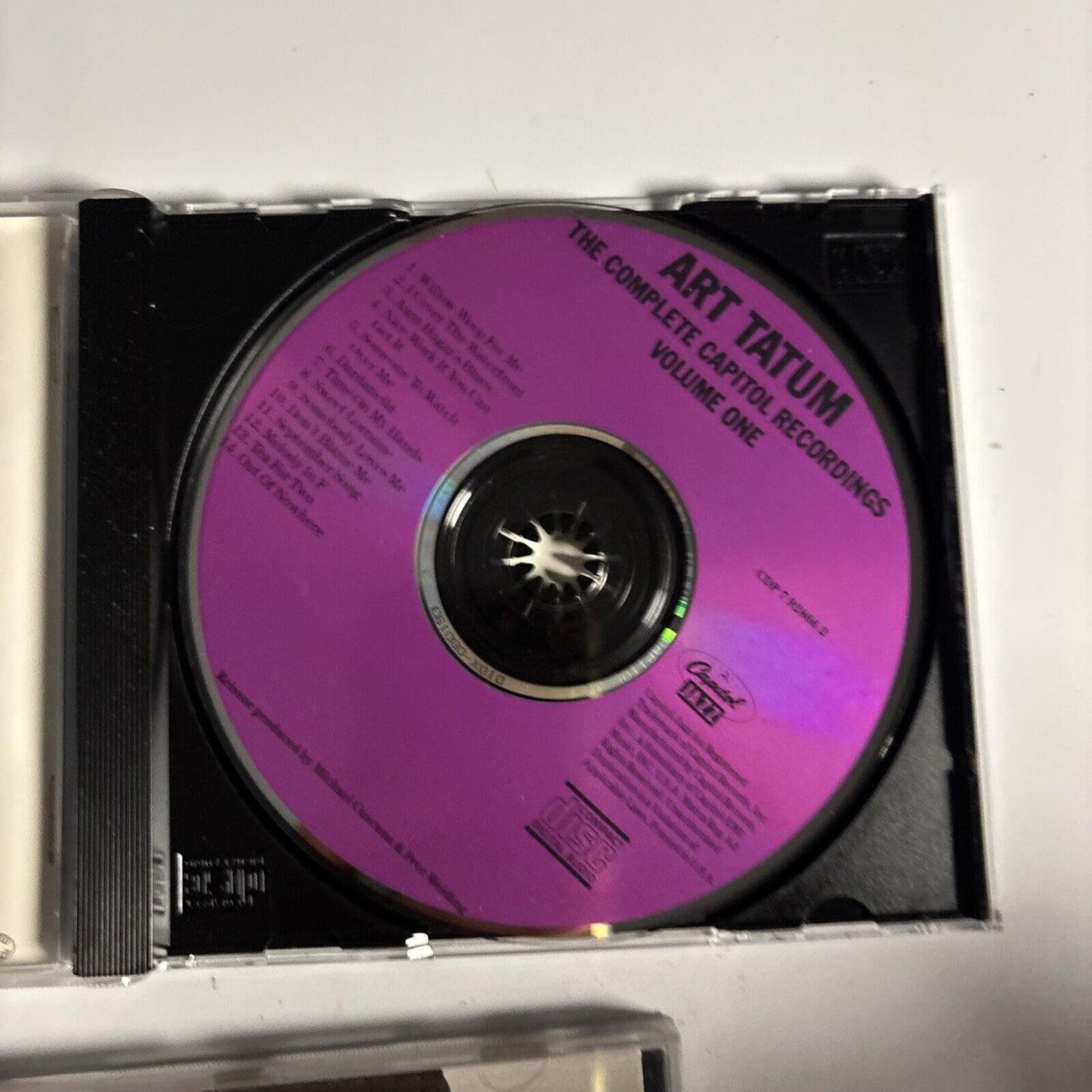 Art Tatum – The Complete Capitol Recordings Volume 1 & 2 (CD 1989) CDP 7 92867 2