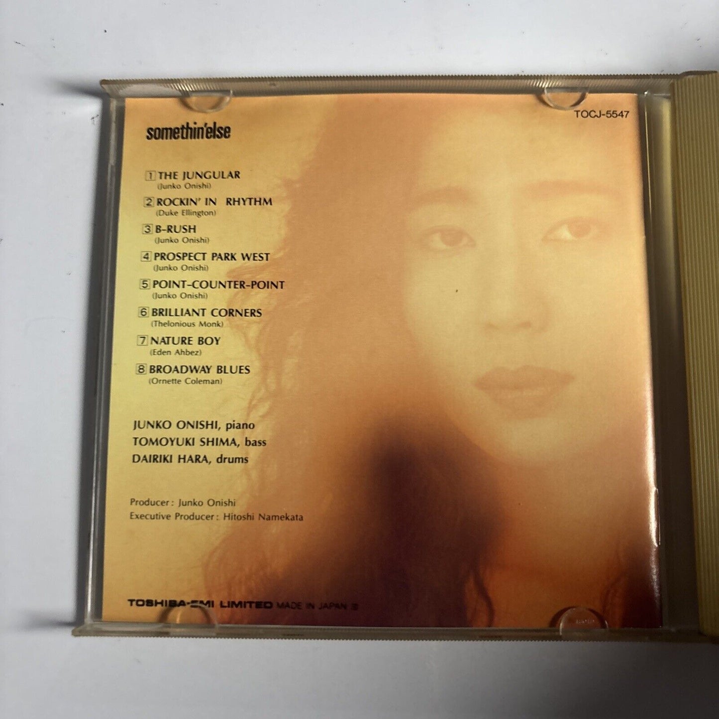 Junko Onishi Trio – Wow (CD, 1994) Japan tocj-5547