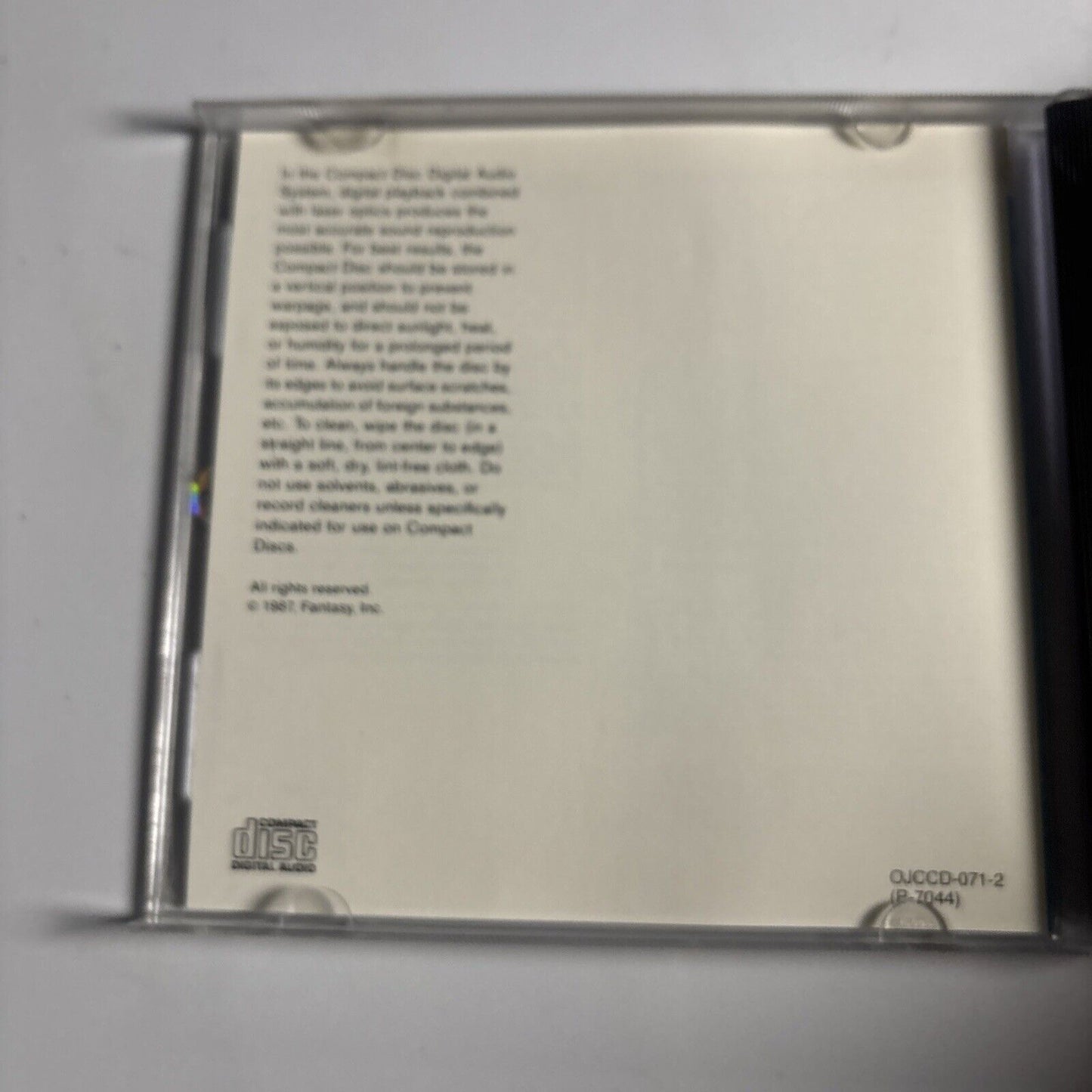 Miles Davis – Collectors' Items (CD, 1987)  P-7044