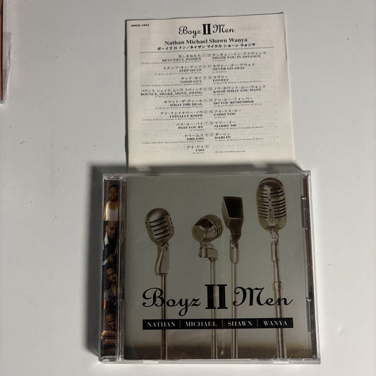 Boyz II Men – Nathan, Michael, Shawn, Wanya (CD, 2000) Japan uicu-1001