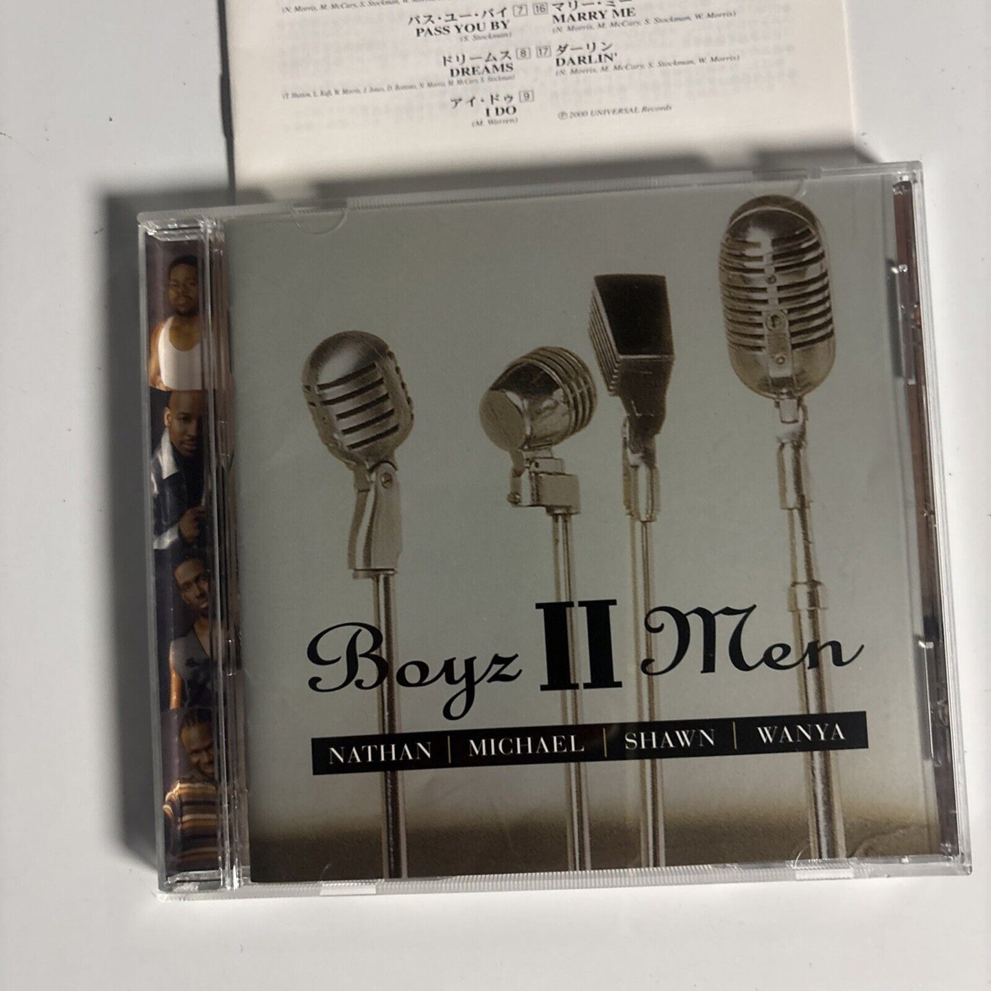 Boyz II Men – Nathan, Michael, Shawn, Wanya (CD, 2000) Japan uicu-1001