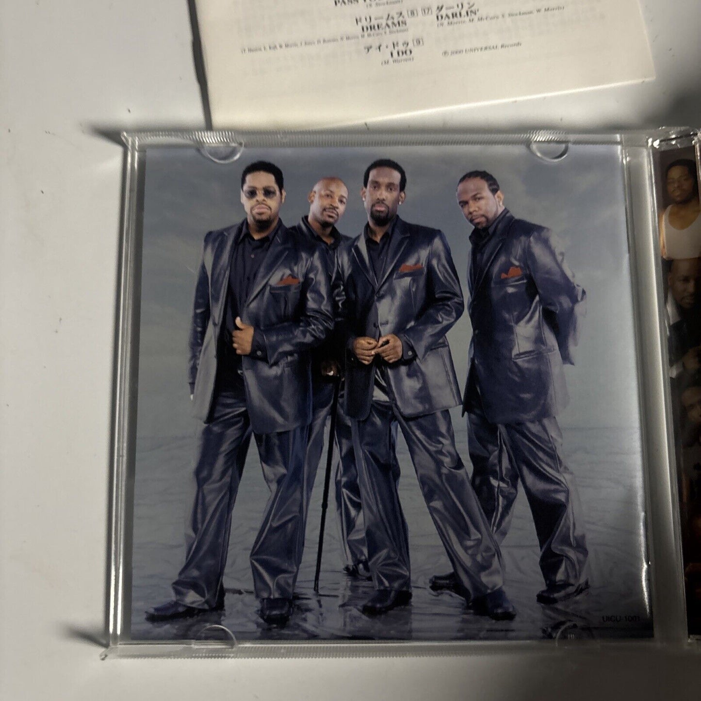 Boyz II Men – Nathan, Michael, Shawn, Wanya (CD, 2000) Japan uicu-1001