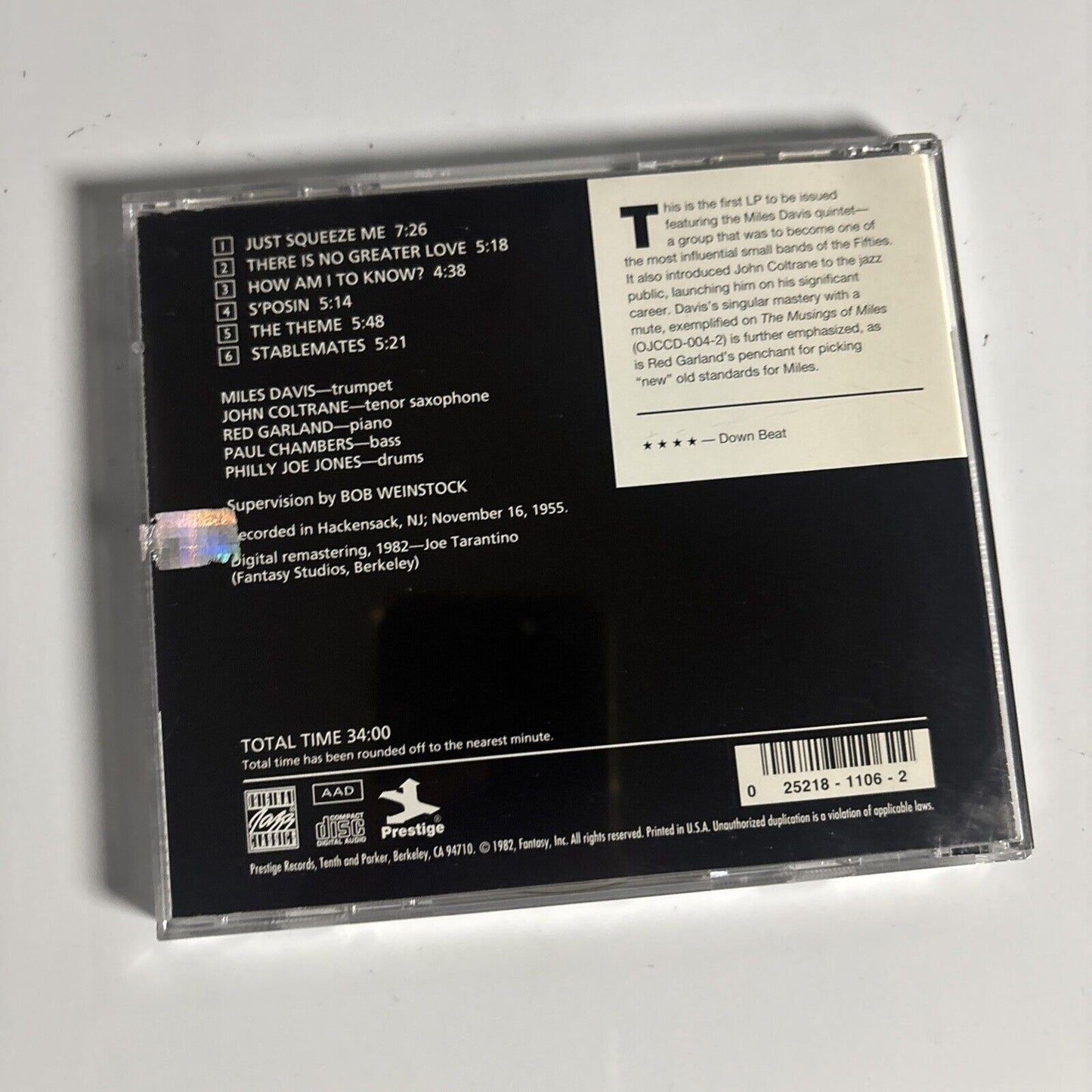 The New Miles Davis Quintet (CD, 2006)