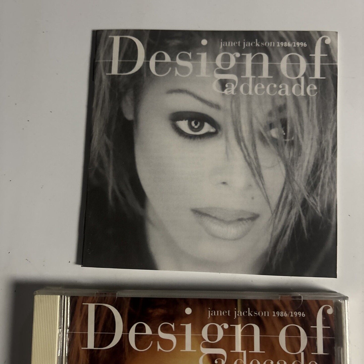 Janet Jackson – Design Of A Decade 1986 / 1996 (CD, 1995) Japan pocm-9011
