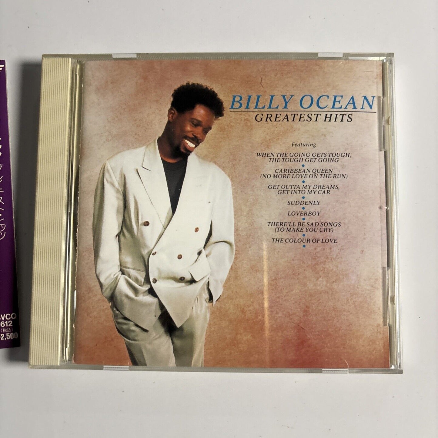 Billy Ocean – Greatest Hits (CD, 1993) Japan bvcq-612 Obi, Promo