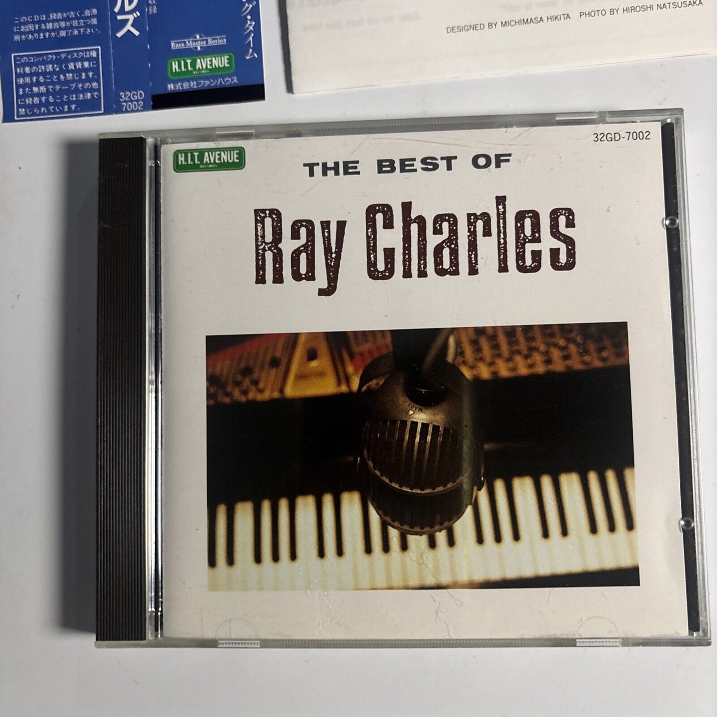 Ray Charles – The Best Of Ray Charles (CD, 1988) Japan 32gd-7002 Obi