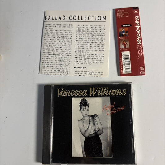 Vanessa Williams – Ballad Collection (CD, 1994) Japan pocp-2360 Obi