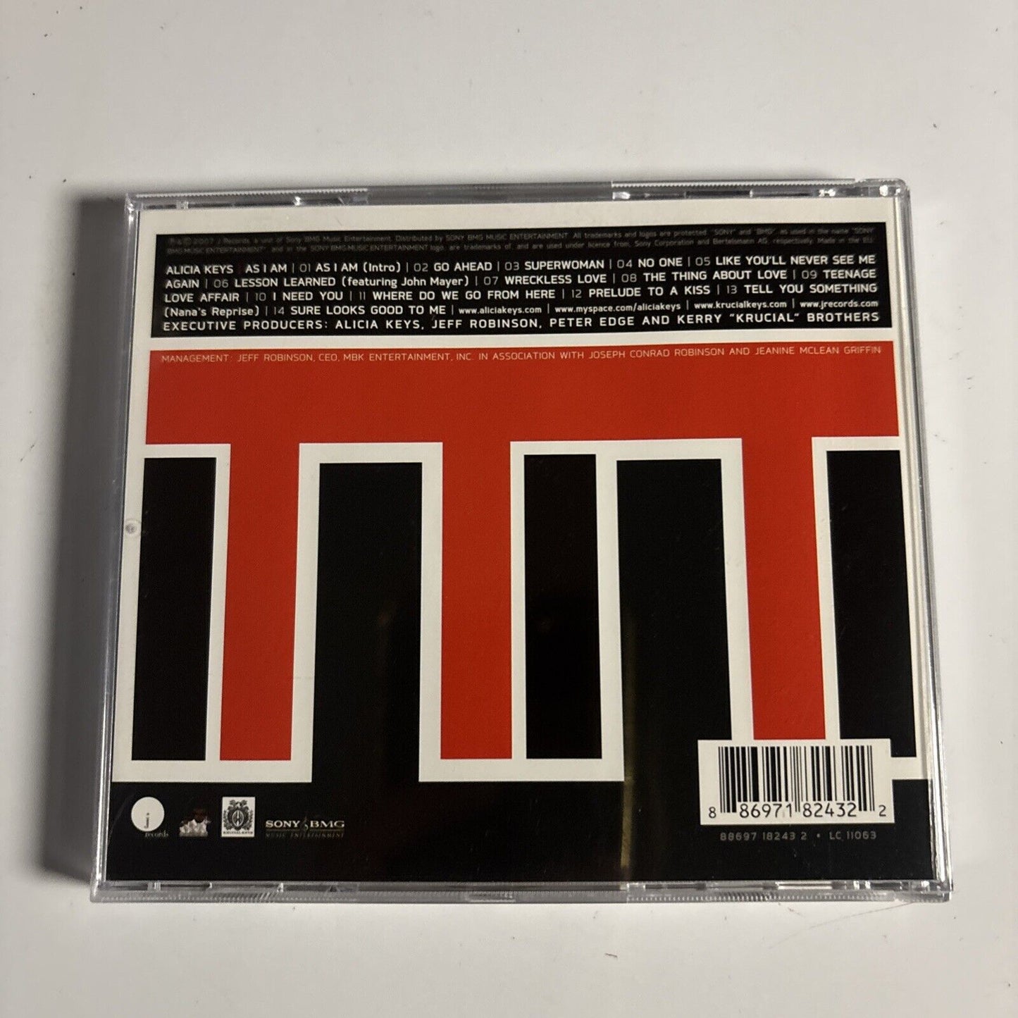 Alicia Keys – As I Am  (CD, 2007)