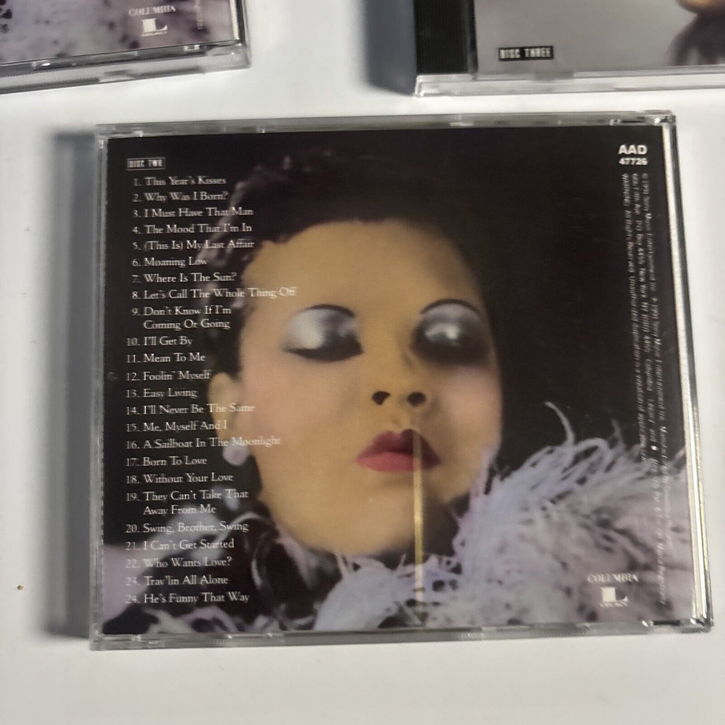 Billie Holiday – The Legacy (1933-1958) (CD, 1958)  c3k-47724