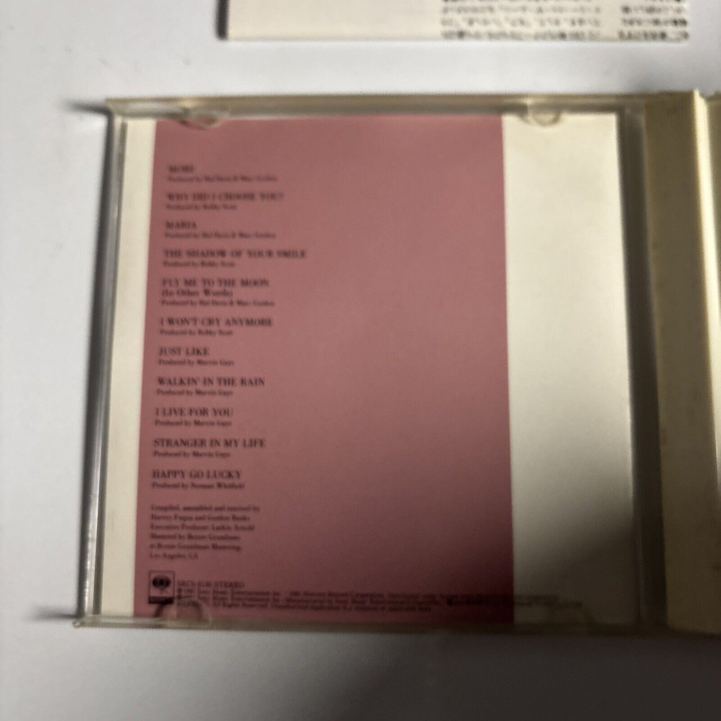 Marvin Gaye – Romantically Yours (CD, 1991) Japan srcs-6130