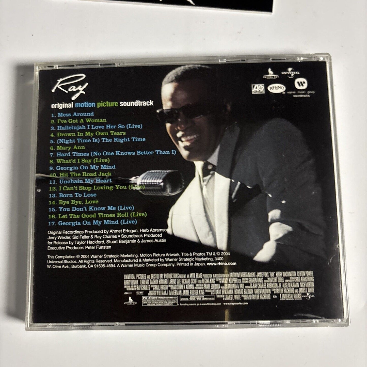 Ray - Original Motion Picture Soundtrack (CD, 2005) Japan wpcr-12022