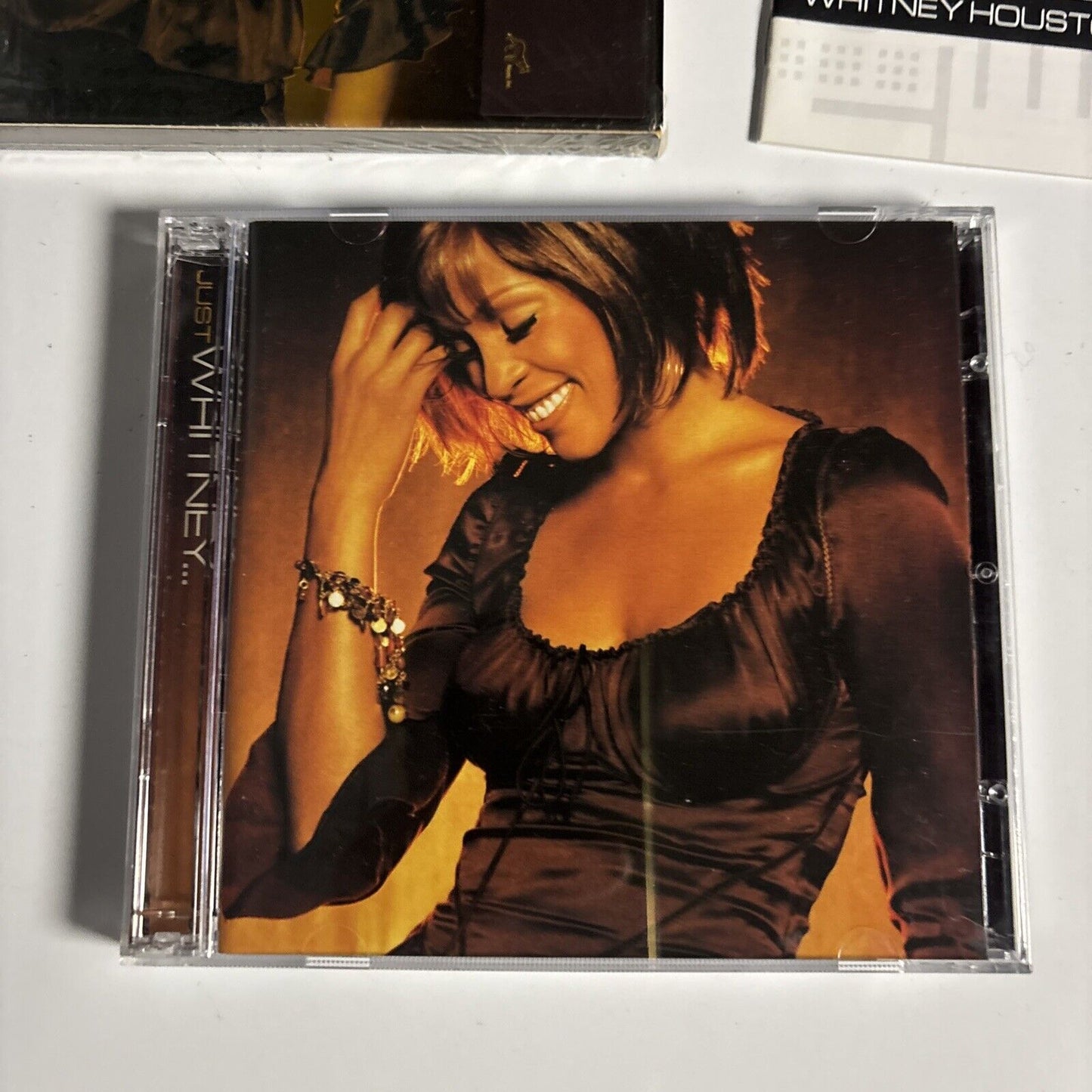 Whitney Houston – Just Whitney... (CD + DVD, 2002) Japan bvca-24006 CD + DVD