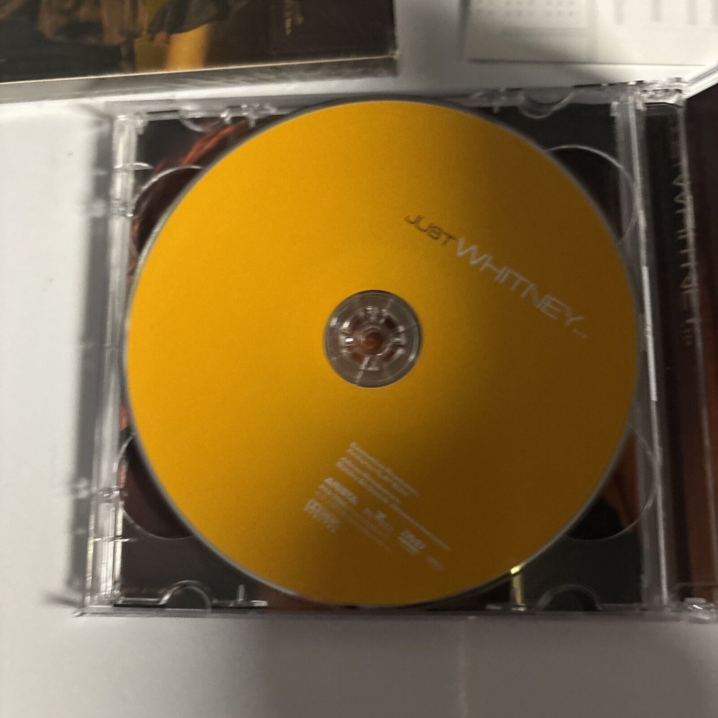 Whitney Houston – Just Whitney... (CD + DVD, 2002) Japan bvca-24006 CD + DVD