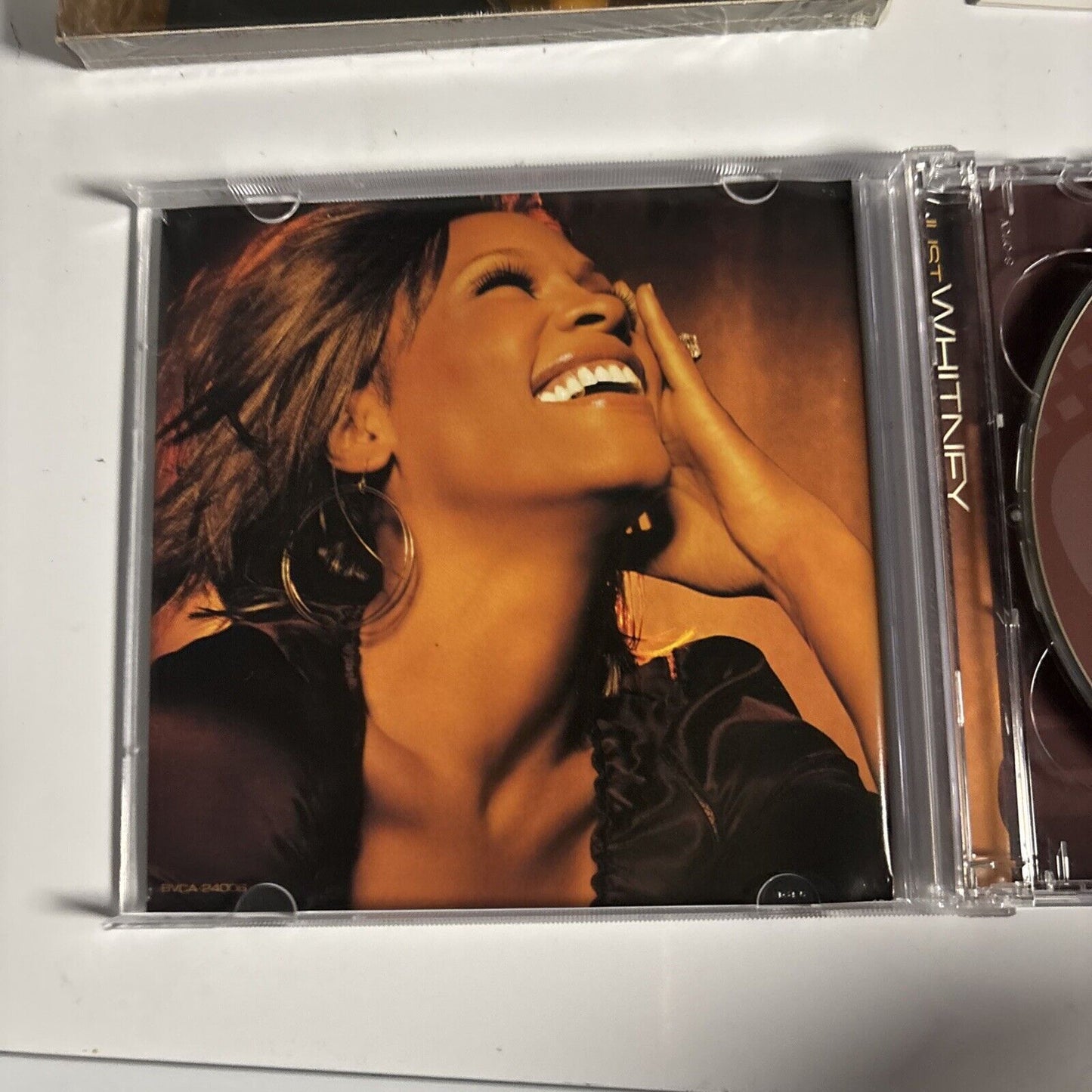 Whitney Houston – Just Whitney... (CD + DVD, 2002) Japan bvca-24006 CD + DVD