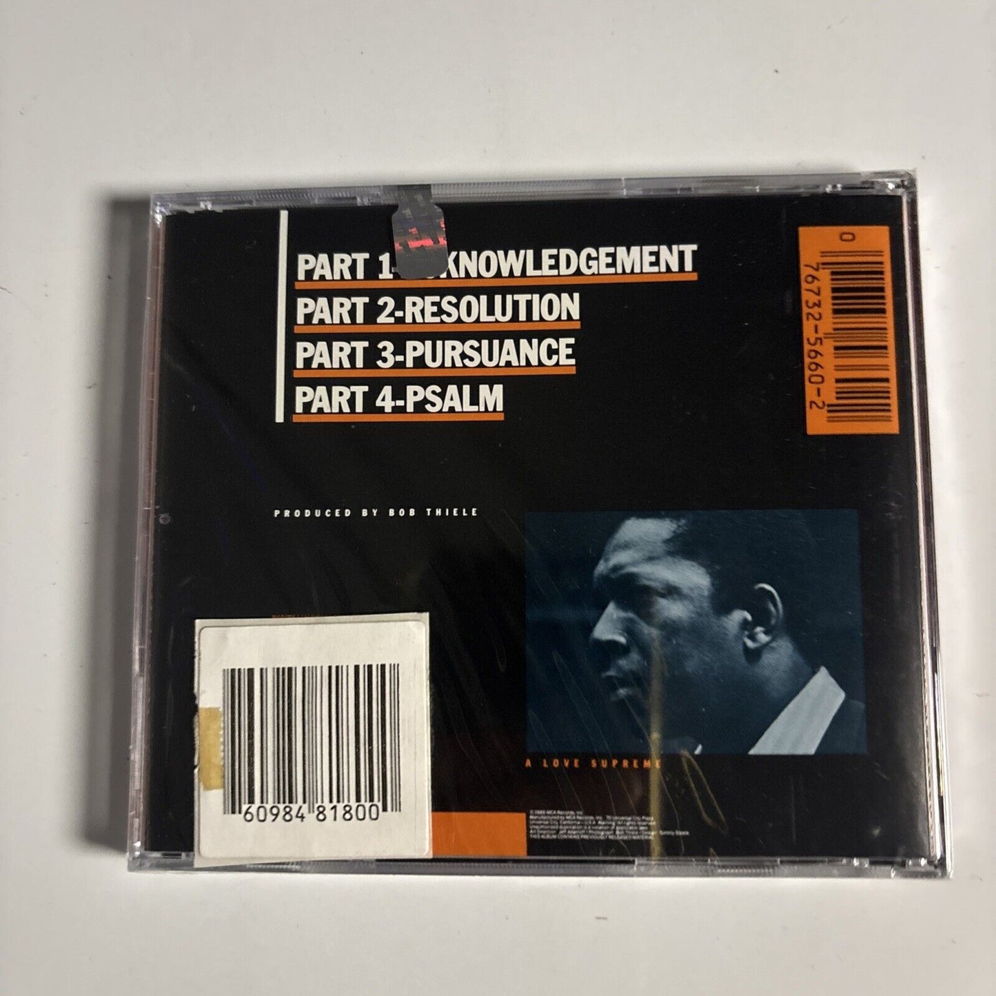 John Coltrane – A Love Supreme (CD, 1986)  MCAD-5660 *New Sealed*