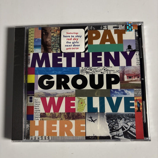 Pat Metheny Group – We Live Here (CD, 1995)  gefd-24729 *NEW Sealed*