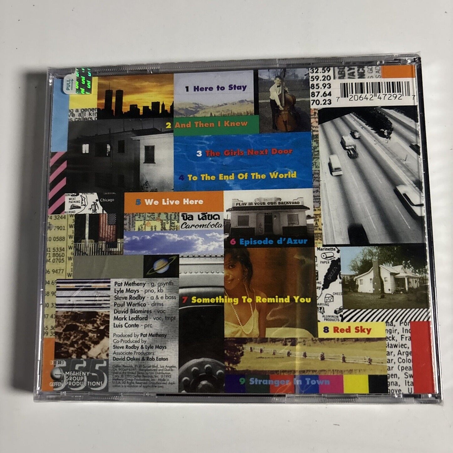 Pat Metheny Group – We Live Here (CD, 1995)  gefd-24729 *NEW Sealed*