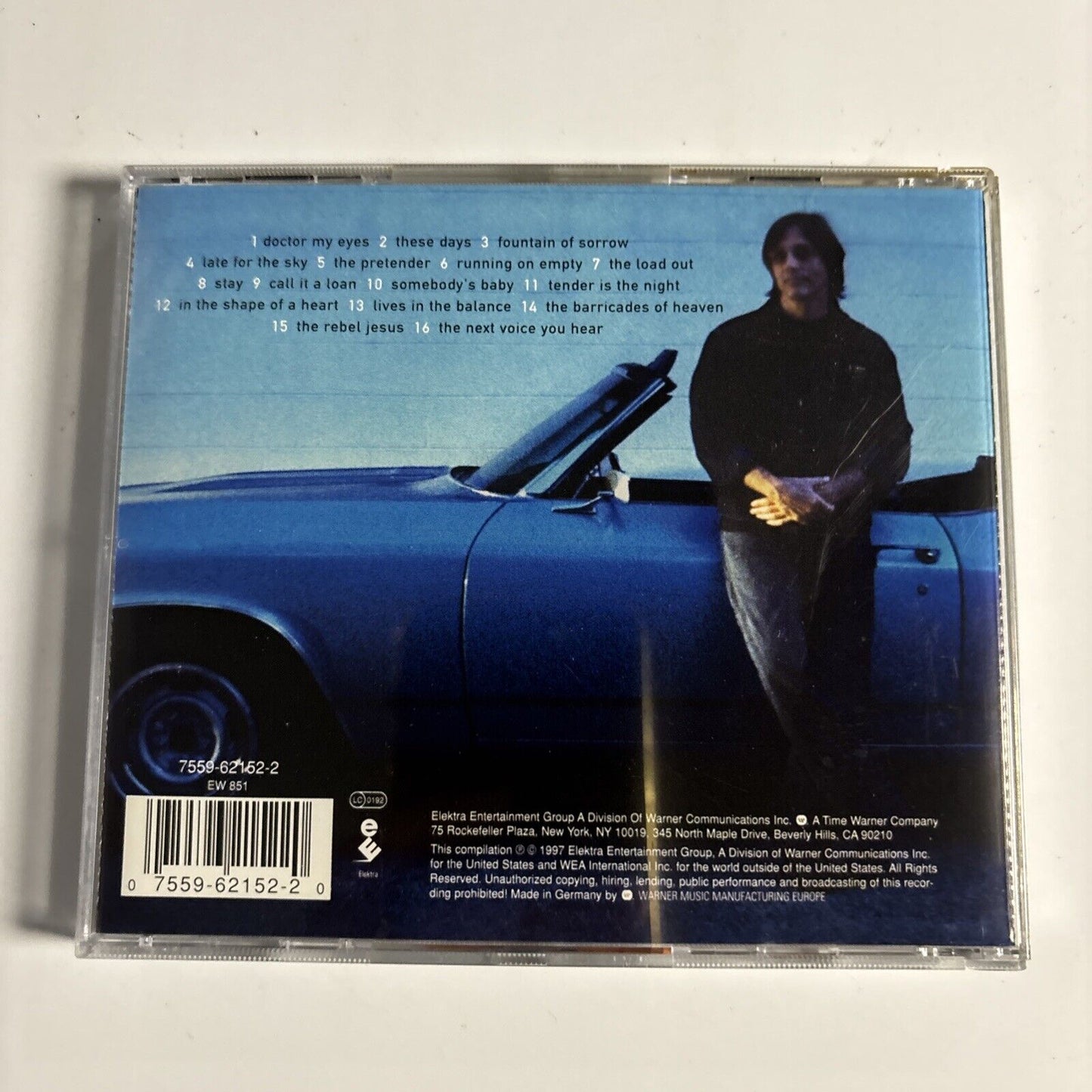 Jackson Browne - The Next Voice You Hear - The Best Of Jackson Browne (CD, 1997)