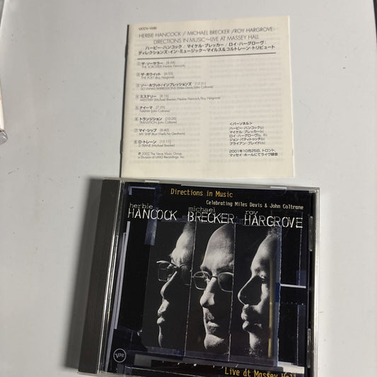 Herbie Hancock, Michael Brecker – Live At Massey Hall (CD, 2002) Japan