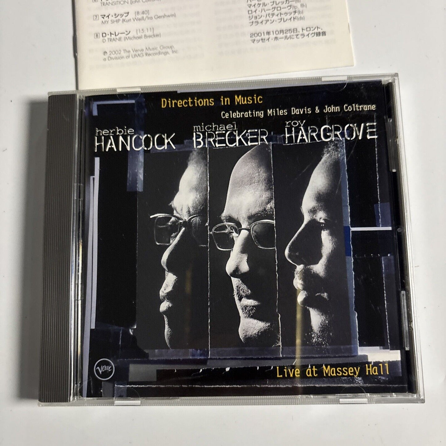 Herbie Hancock, Michael Brecker – Live At Massey Hall (CD, 2002) Japan
