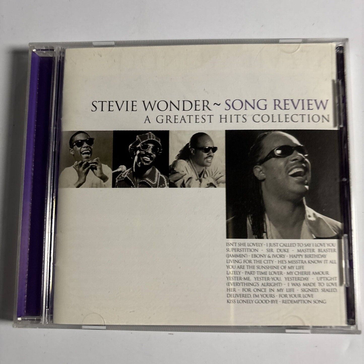 Stevie Wonder – Song Review (A Greatest Hits Collection) (1996, CD)  530 757-2