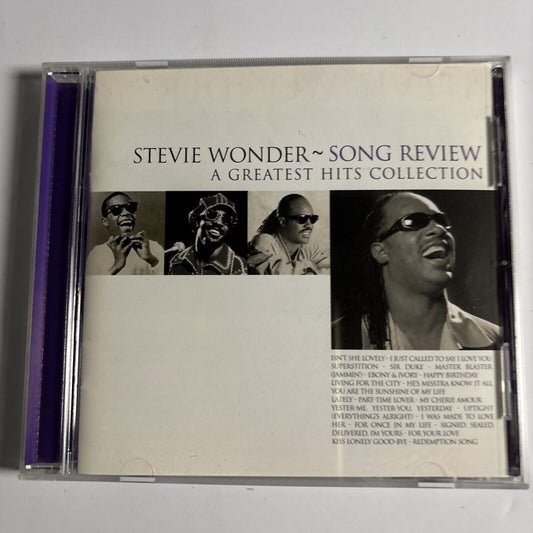 Stevie Wonder – Song Review (A Greatest Hits Collection) (1996, CD)  530 757-2