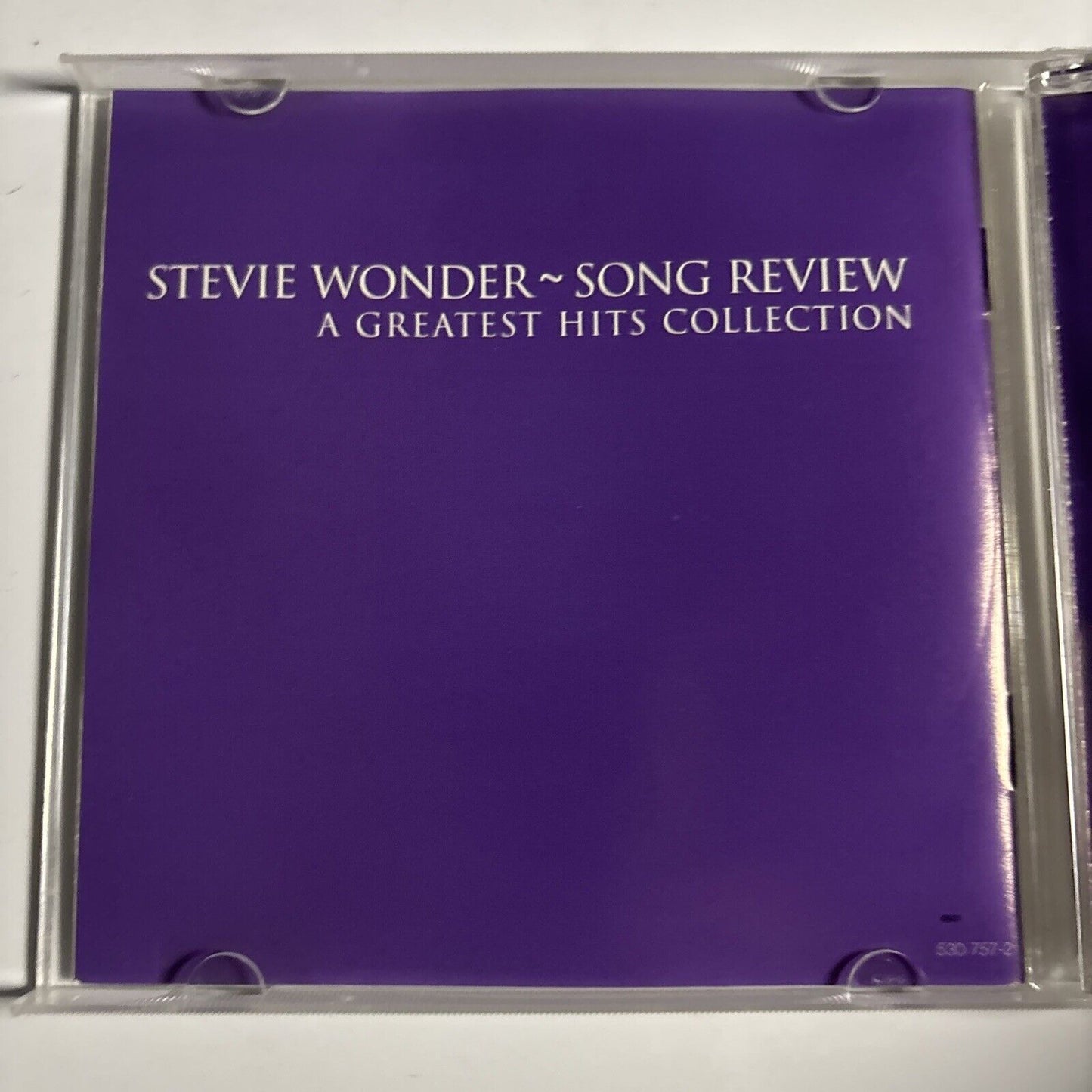 Stevie Wonder – Song Review (A Greatest Hits Collection) (1996, CD)  530 757-2