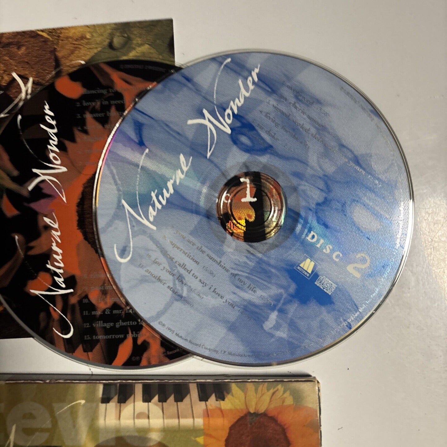 Stevie Wonder Natural Wonder (Stevie Wonder Live In Concert) (CD, 2000)  Digipak
