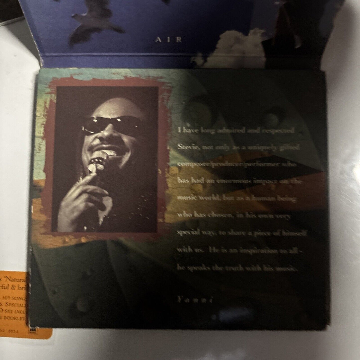 Stevie Wonder Natural Wonder (Stevie Wonder Live In Concert) (CD, 2000)  Digipak