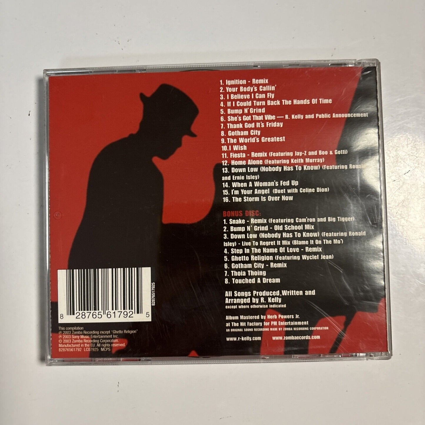 R. Kelly – The R. In R&B Greatest Hits Collection: Volume 1 (CD, 2003)