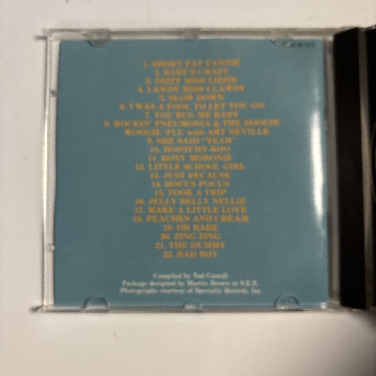 Larry Williams - The Best Of Larry Williams (CD, 1988)