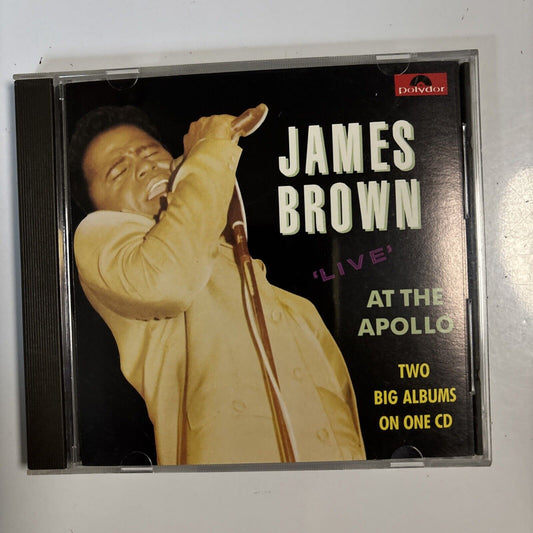 James Brown – Live At The Apollo (CD, 1987)  823 001-2