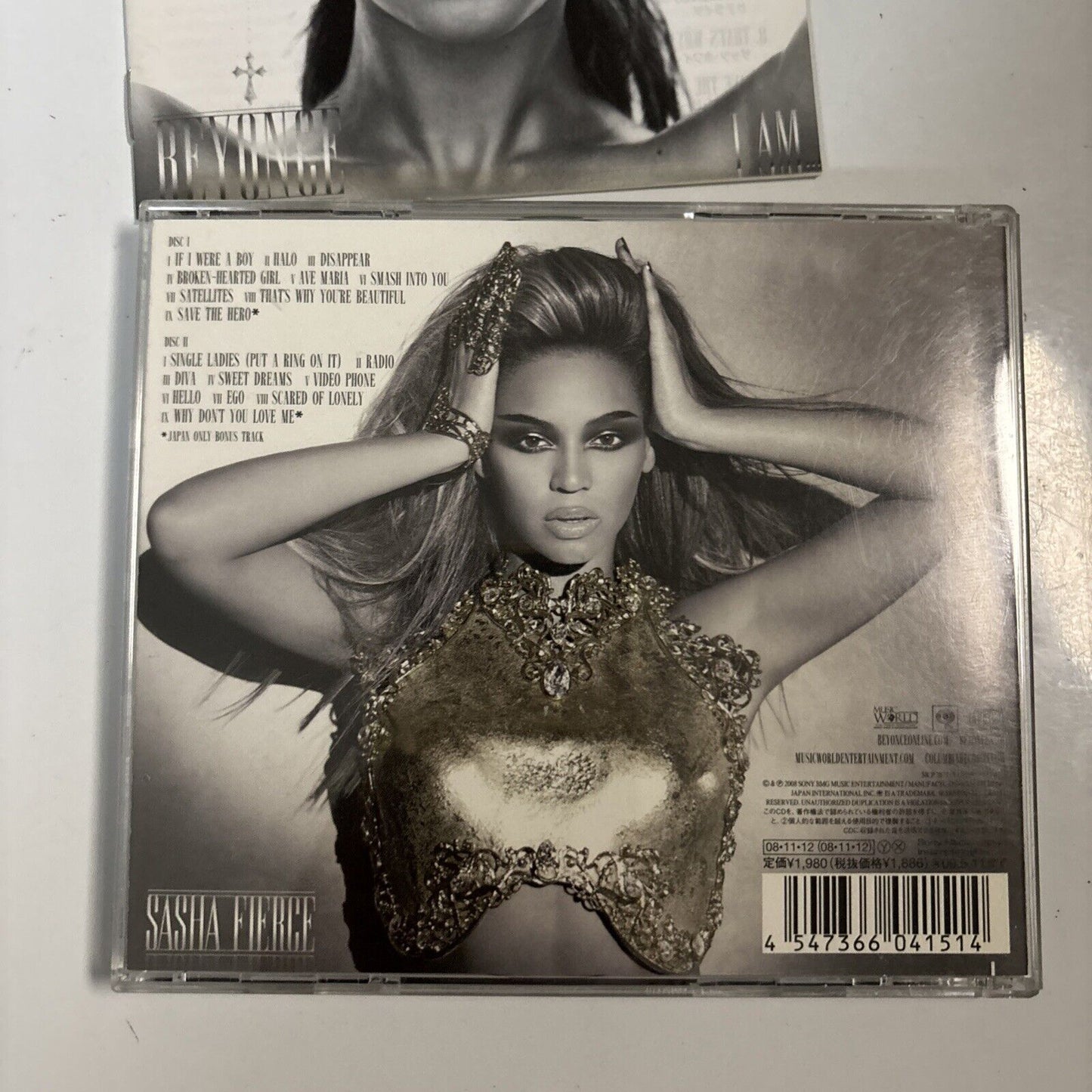 Beyoncé – I Am... Sasha Fierce (CD, 2008) Japan sicp-2078-9
