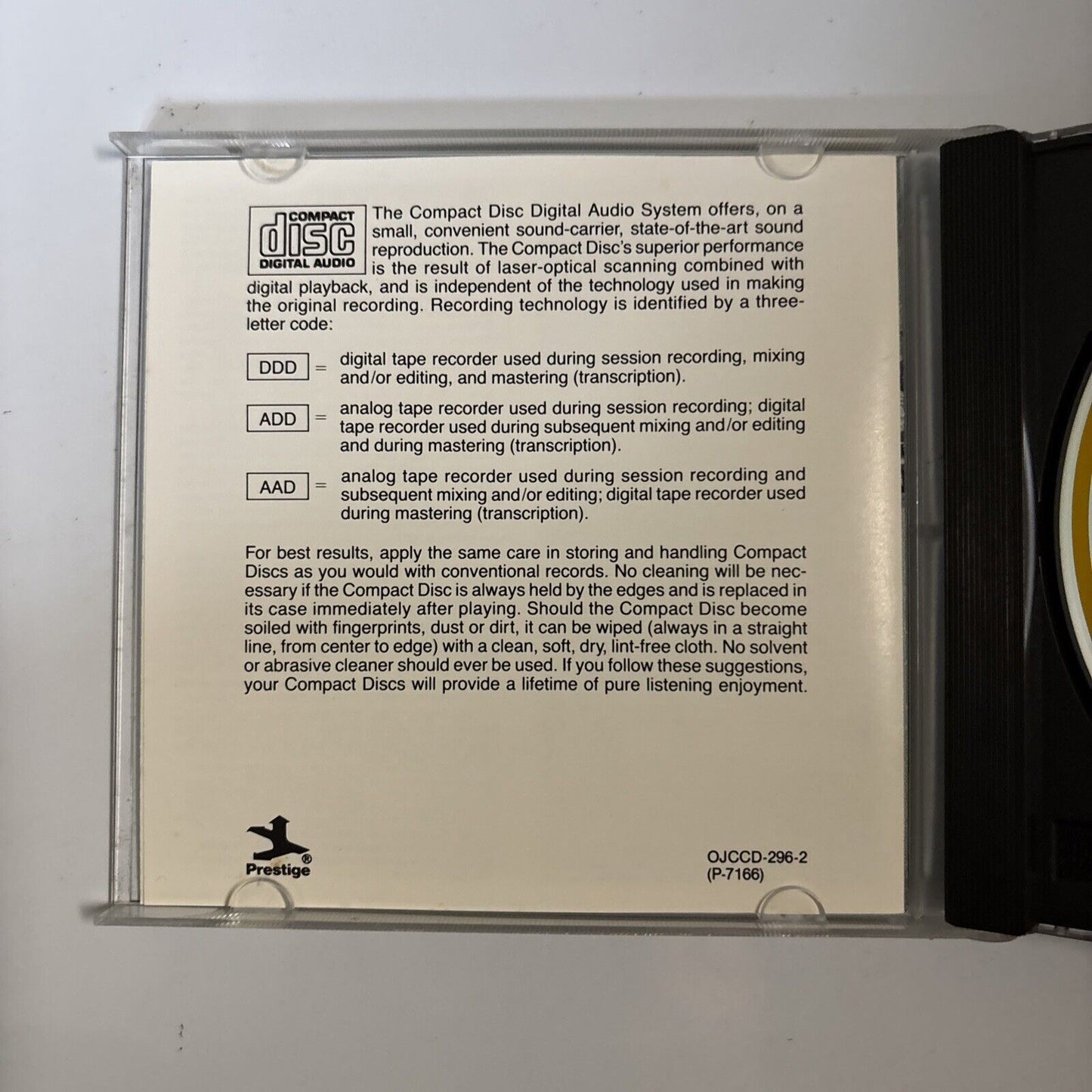 Miles Davis - Workin' With The Miles Davis Quintet (CD, 1987) P-7166