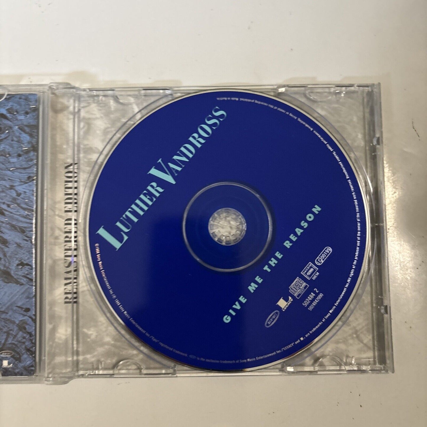 Luther Vandross – Give Me The Reason (CD, 1986)