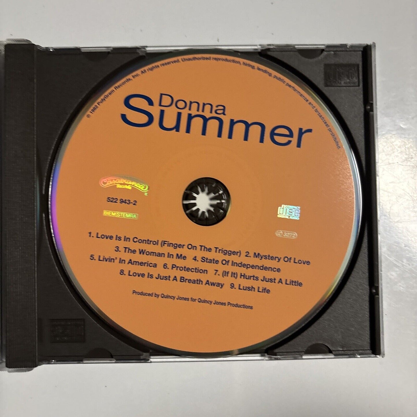 Donna Summer by Donna Summer (CD, 1994)  522 943-2