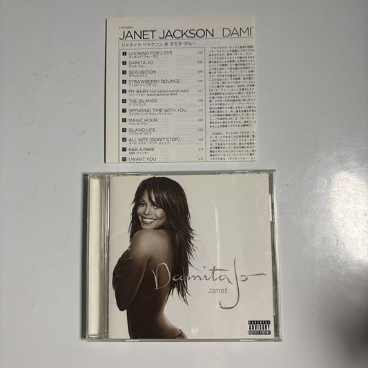 Janet – Damita Jo (CD, 2004) Japan vjcp-68630 Japan Bonus Track