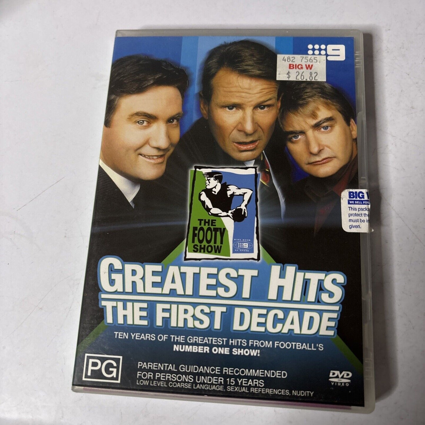 The Footy Show Greatest Hits - The First Decade (DVD, 1994) All Regions